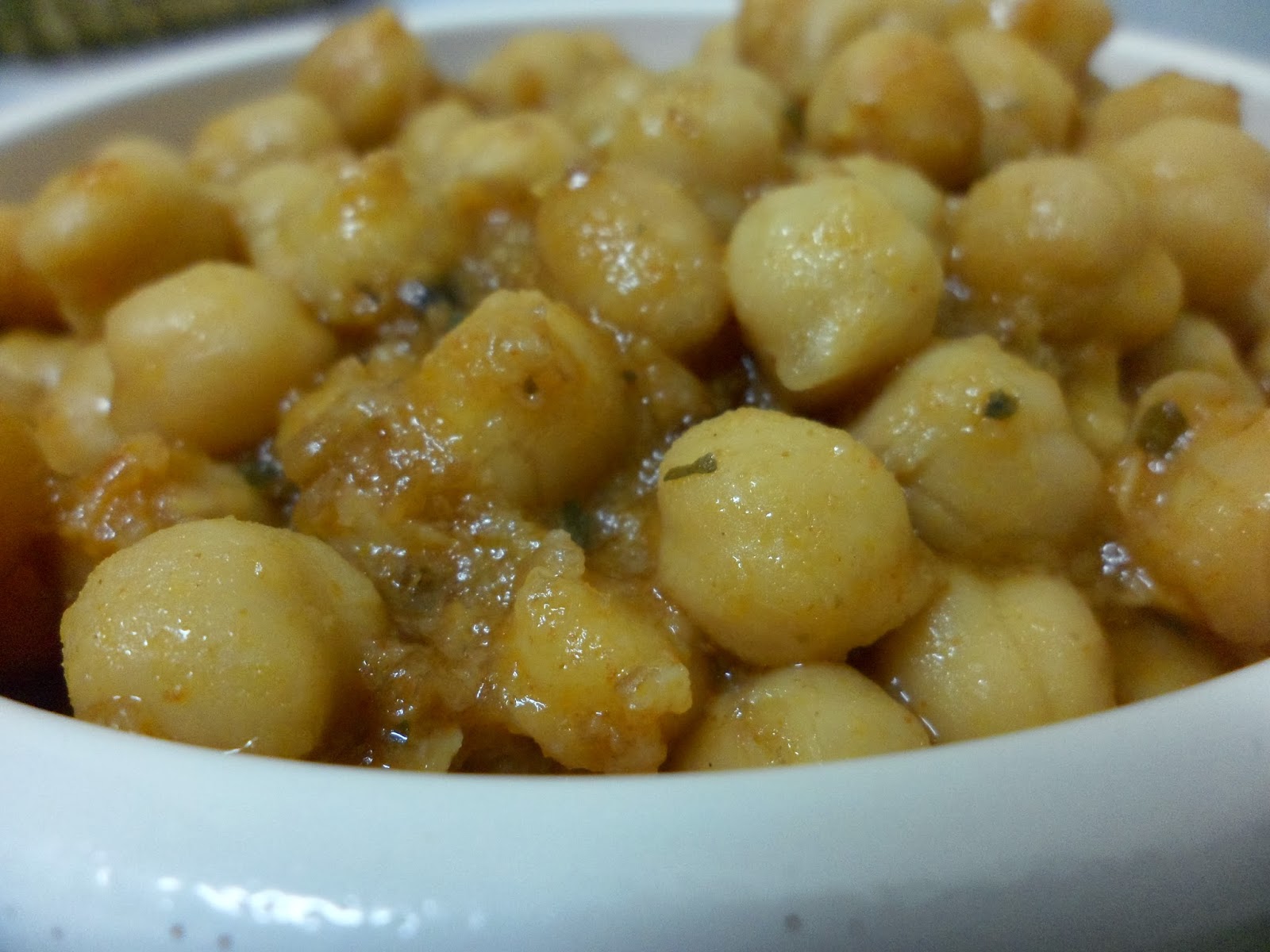 A mí me gusta comer Garbanzos guisados