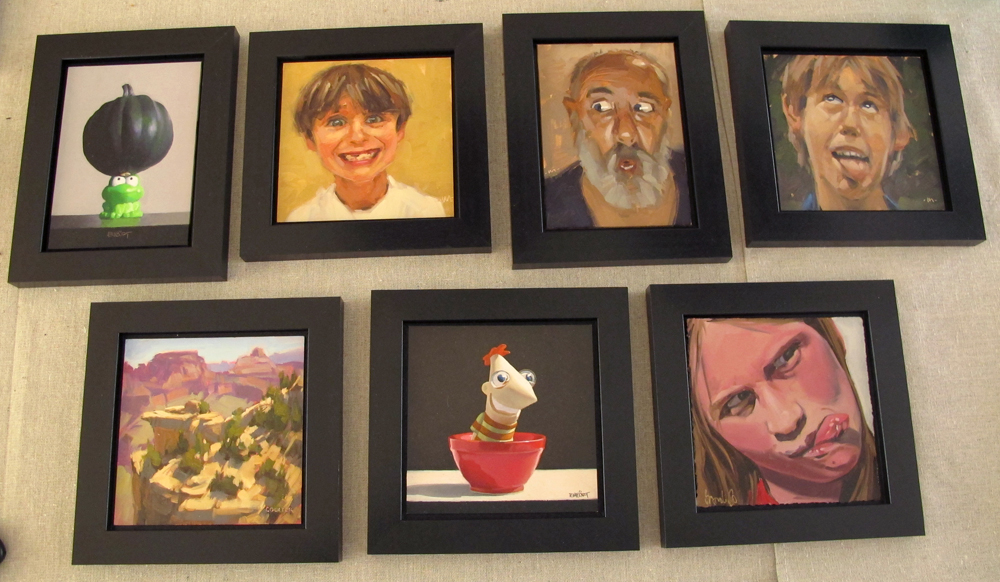 Carol Marine's Painting a Day July 2012