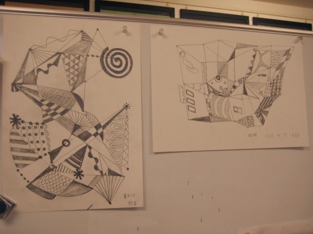 1点もの、絵、両面に描かれています。原画、ペン画、具象画、抽象画。 B5サイズ 額縁付 原画1点物 抽象画 絵画 Grace Haccs 通販 15882087