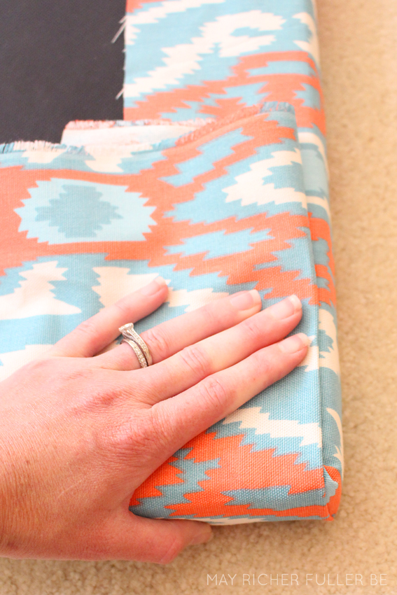 DIY Upholstered Twin Headboards {The Easy Way!}