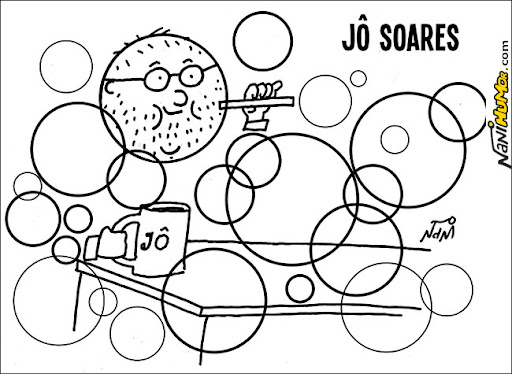 Caricaturas. jô soares