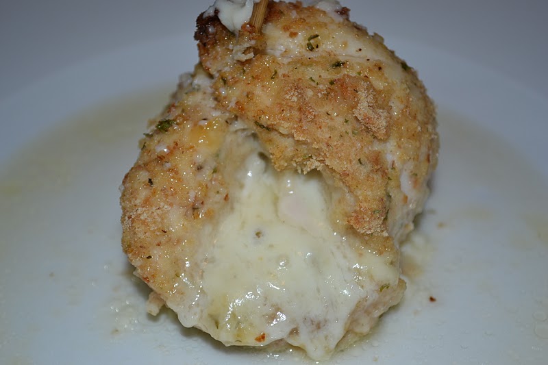 Delectable Delights with Rebecca Breaded Chicken Stuffed with Mozzarella