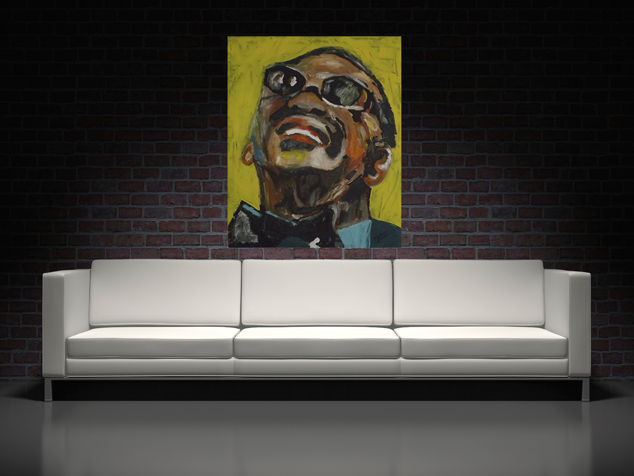 Ray Charles Pportrait