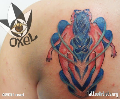 Sun Tribal tattoo Design sun tattoos for women