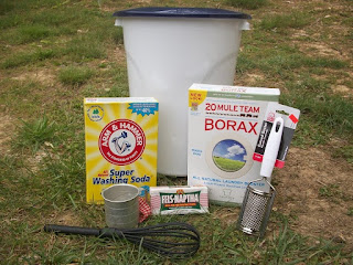 Laundry Soap Recipe:. Baking soda removes stains, and can help soften  laundry. Borax is a. powder, but it's still pretty easy, and some folks prefer the  liquid.