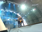 Scorpions, 9 iunie 2011, Make It Real, Klaus Meine, Matthias Jabs si James Kottak (sus la tobe)