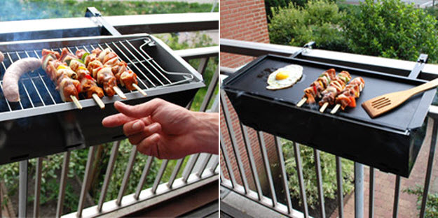 La barbacoa maceta