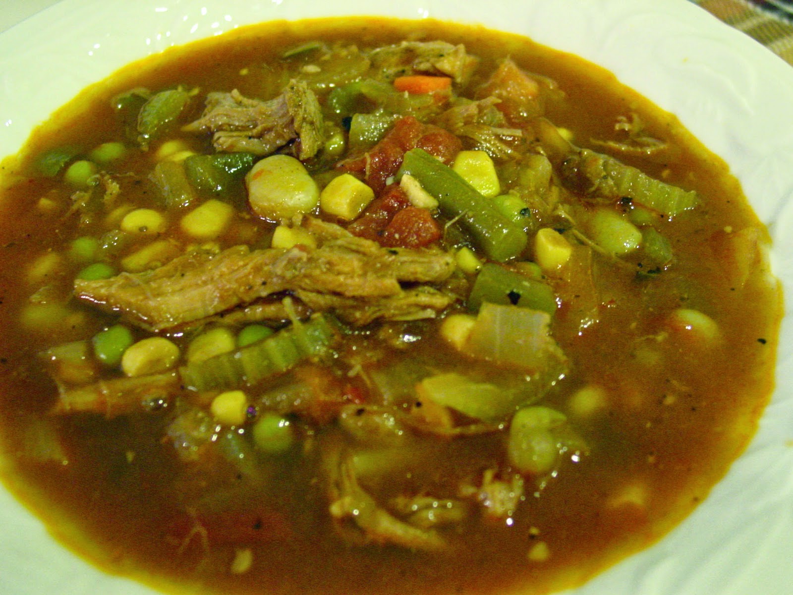 Soup Spice Everything Nice Barbecue Pork and Vegetable Soup
