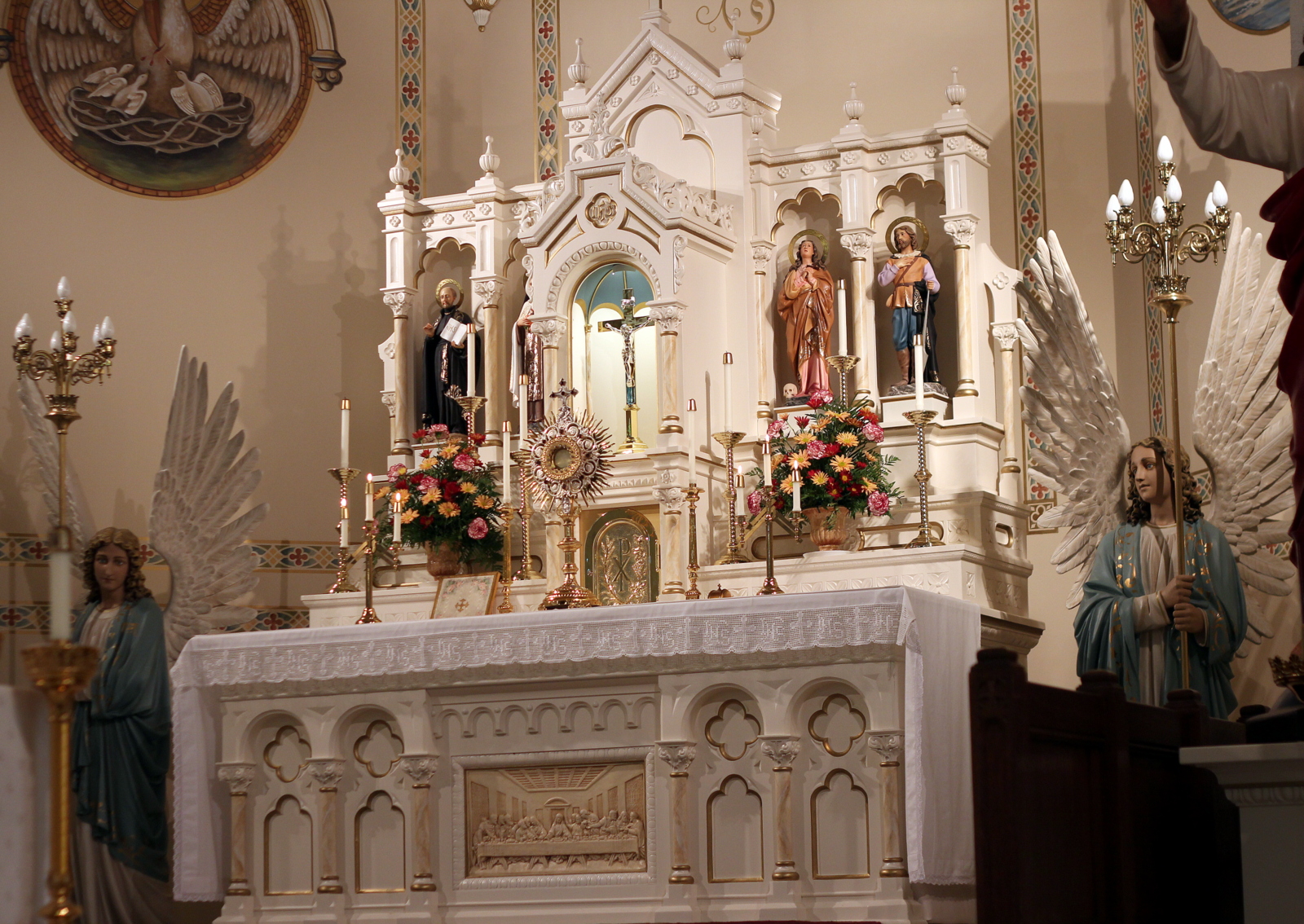 Cross Tipped Churches Altar St. Remy