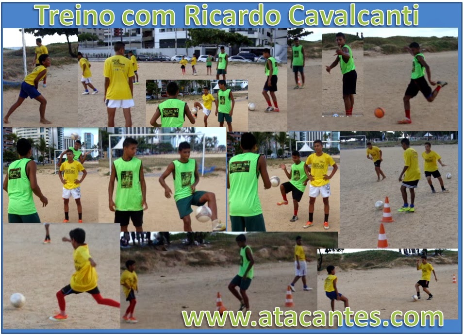 Treino de Futebol com Ricardo Cavalcanti