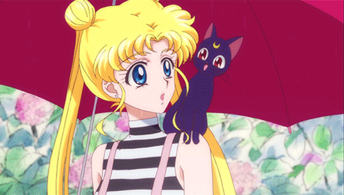 Resultado de imagem para sailor moon crystal gif