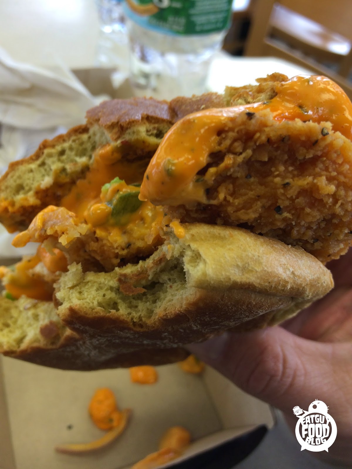 FATGUYFOODBLOG Wendy's Jalapeno Fresco Spicy Chicken and Ghost Pepper