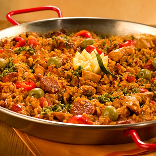 Chicken Paella Recipe — Dishmaps