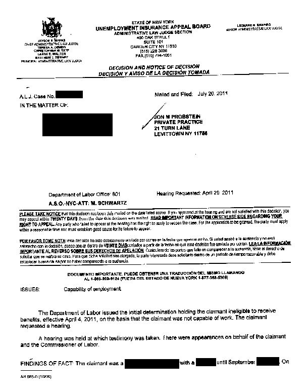 unemployment insurance determination letter kansas ides appeal unemployment denial letter