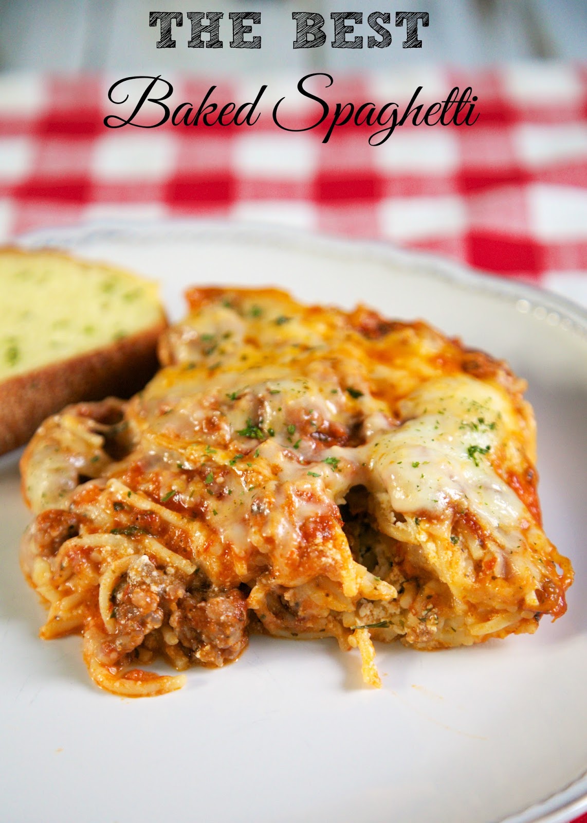 The Best Baked Spaghetti Plain Chicken