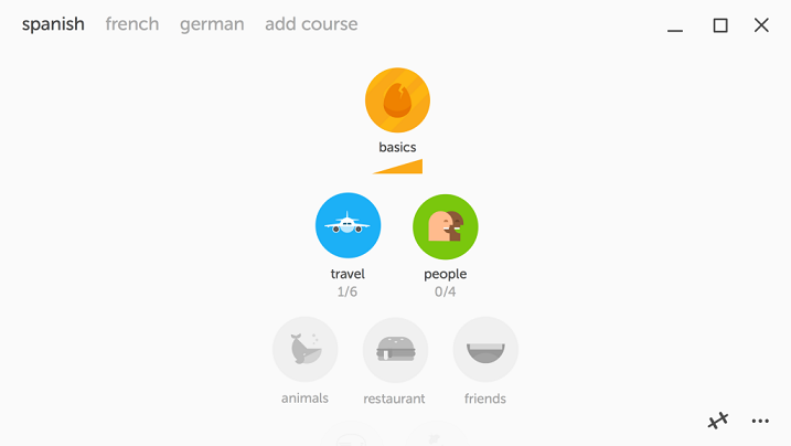 Duolingo on Windows