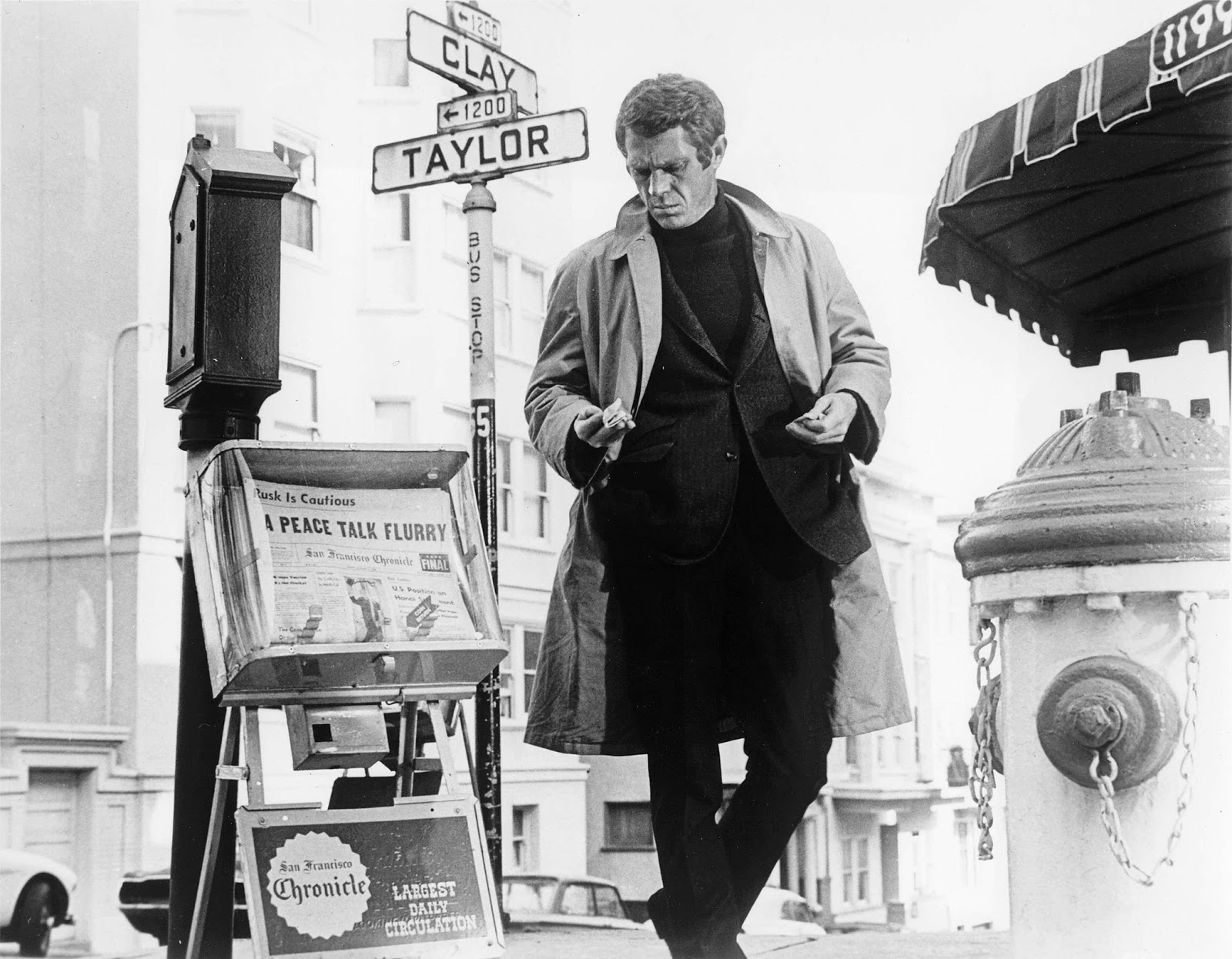 GlamAmorous Men of StyleIconic Steve McQueen Style in 1968's BULLITT