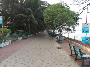 "MARINE DRIVE PROMENADE" in Ernakulam in Kochi.