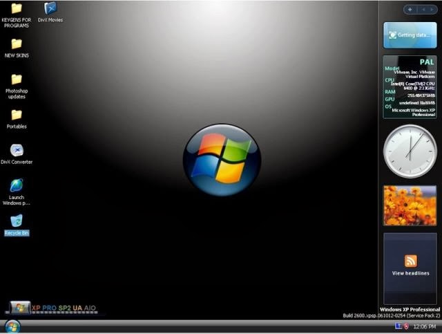windows xp dark edition v.9 iso