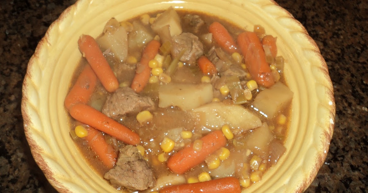 Trying to be like Martha. Crock Pot Beef Stew