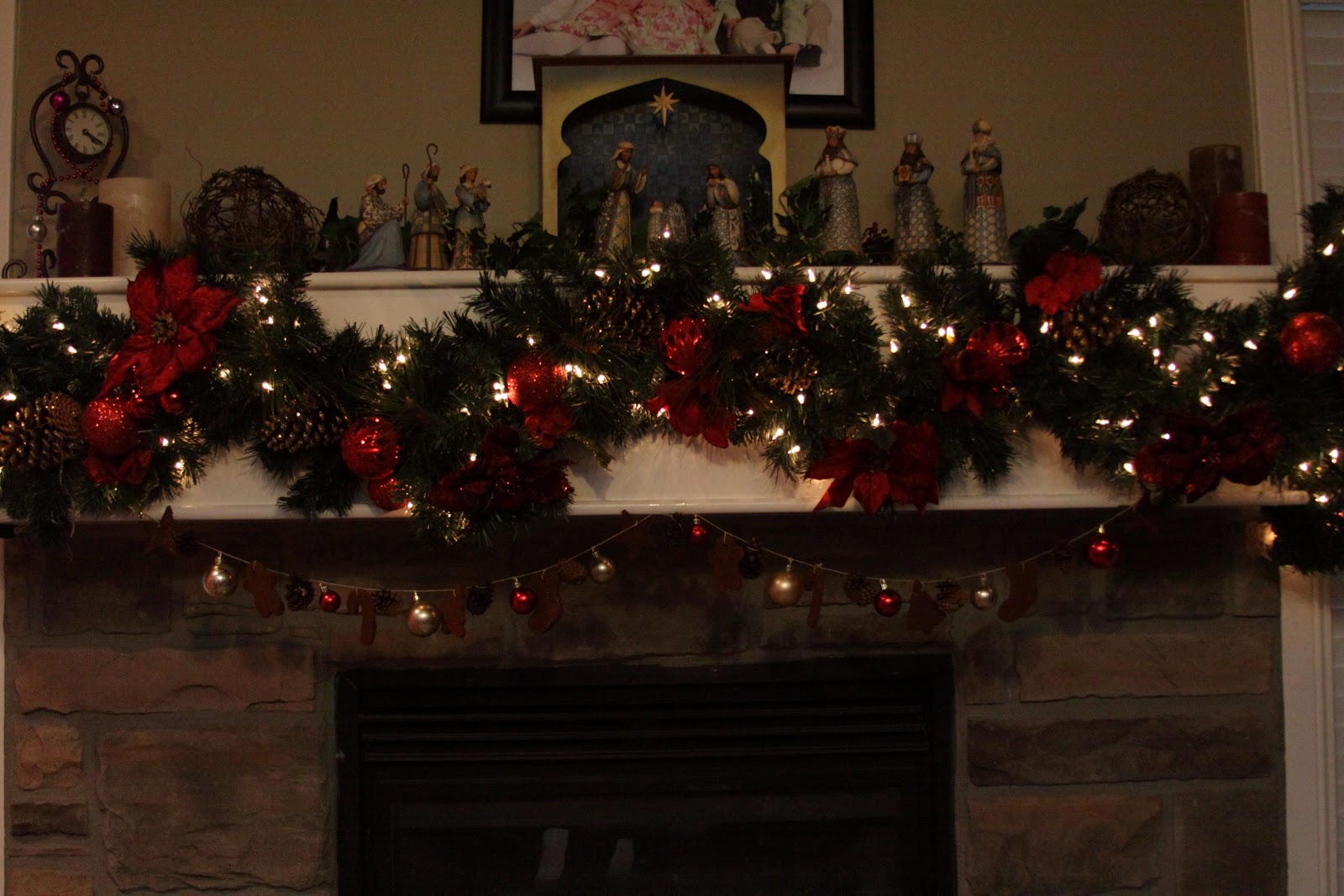 Easy Christmas Glittered Cinnamon Ornament Garland A Sparkle of Genius