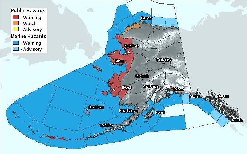 Jana's Journey to Alakanuk Weather Warning