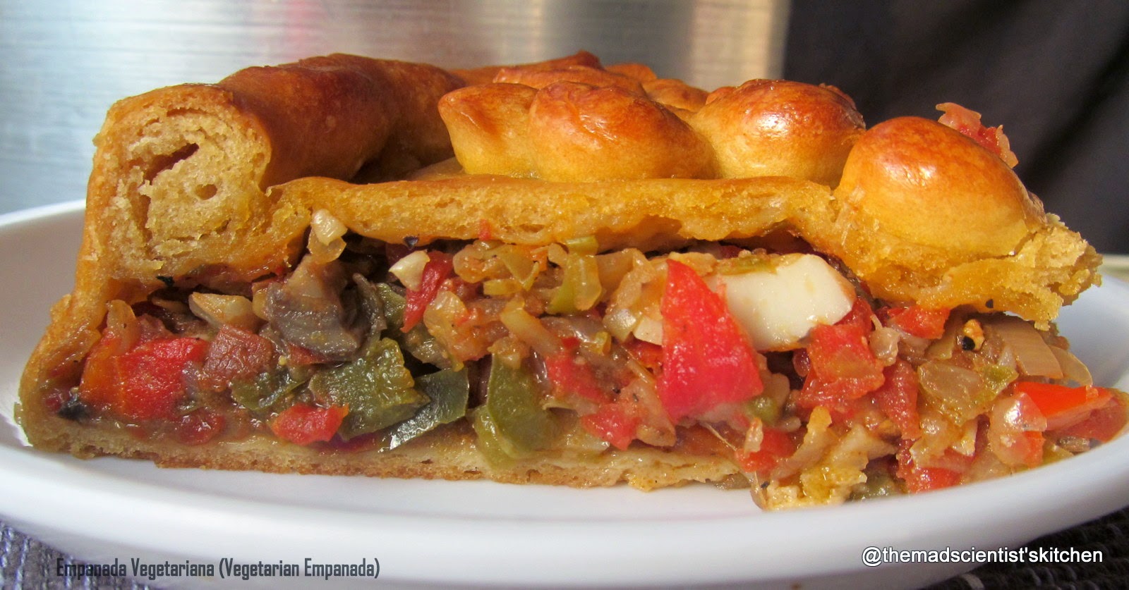 Empanada vegetariana (Vegetarian empanada)