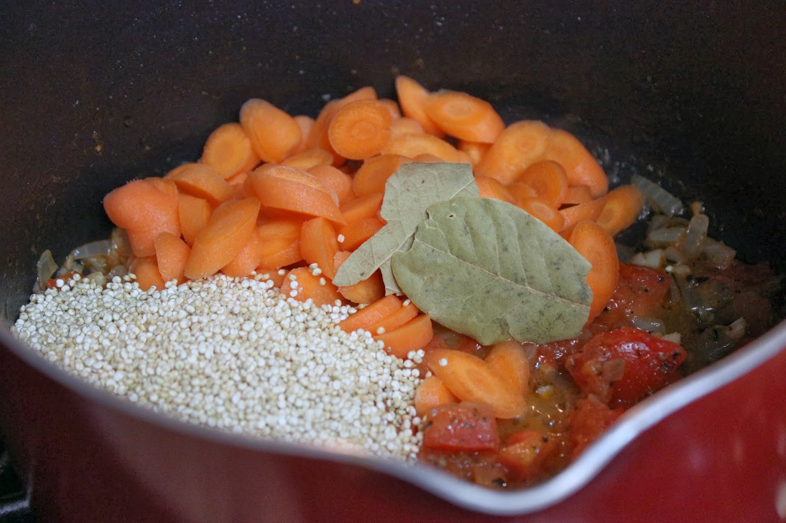 A Bountiful Love Meatless Fridays Easy Quinoa Soup