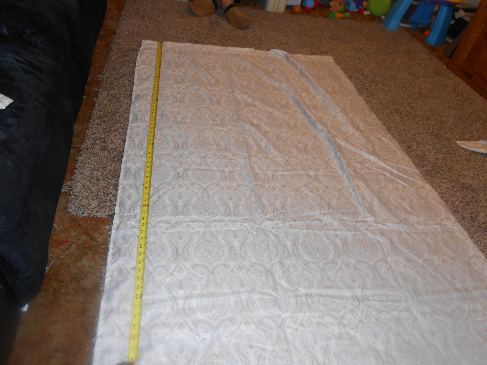 Recipes, crafts, and life! DIY curtains out of bed sheets! No sew!