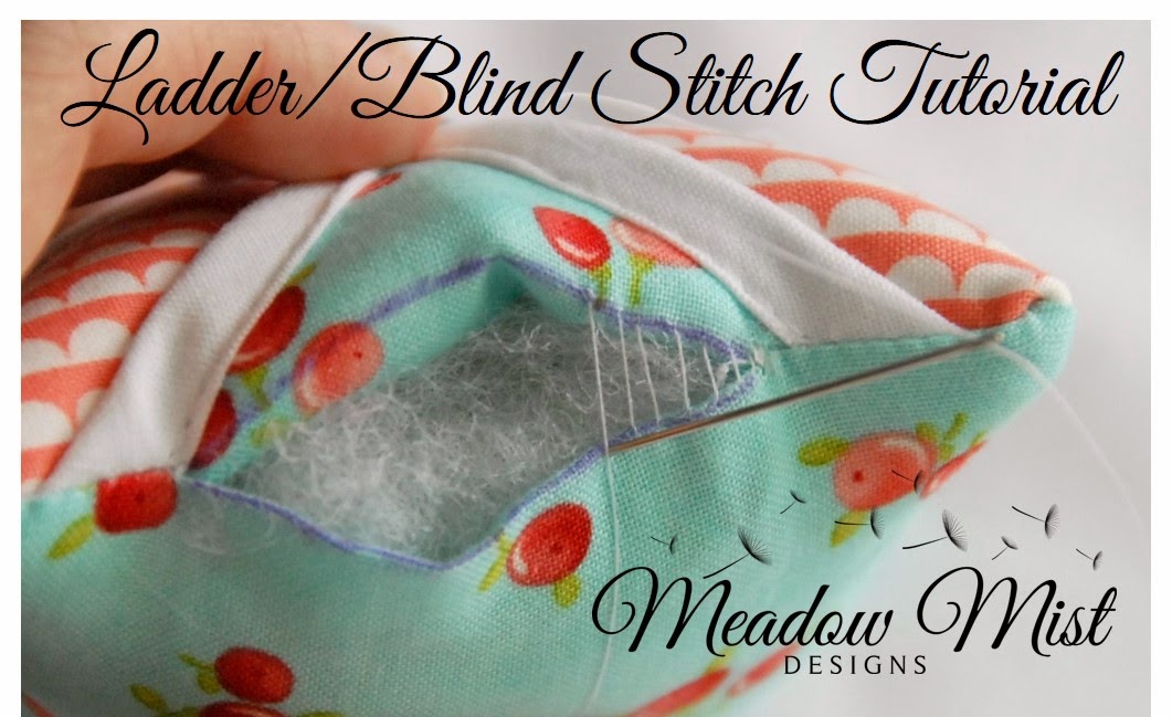 How to Sew Openings Closed by Hand with a Ladder Stitch