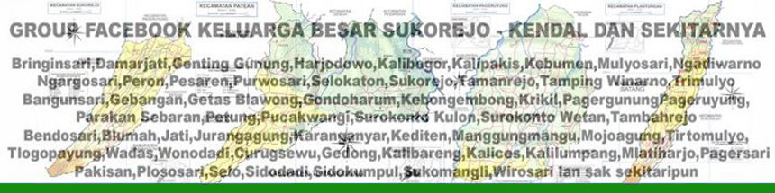 Keluarga Besar Sukorejo Kendal