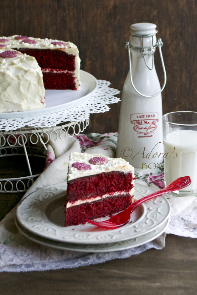 Adora's Box THE BEST RED VELVET CAKE