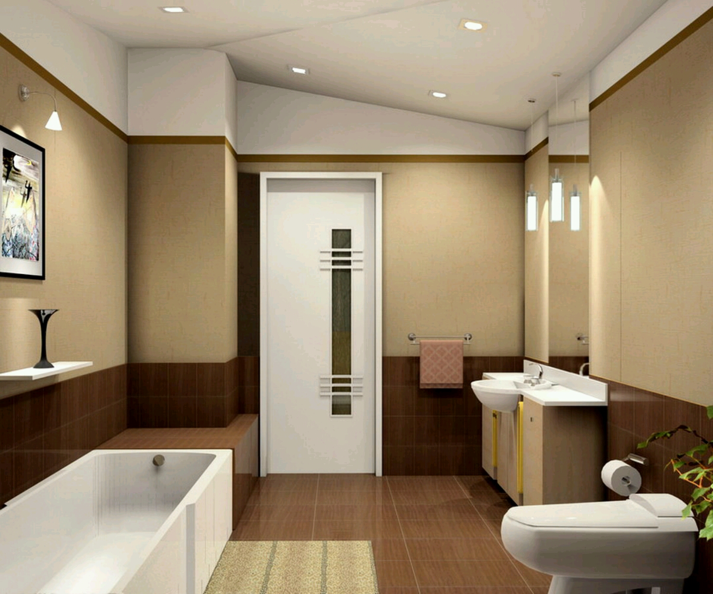 Modern bathrooms setting ideas. Furniture Gallery Modern bathrooms setting ideas. Furniture Gallery