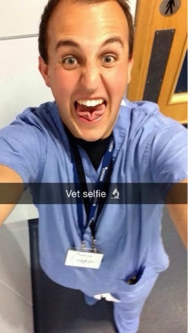 Vet Student Selfie