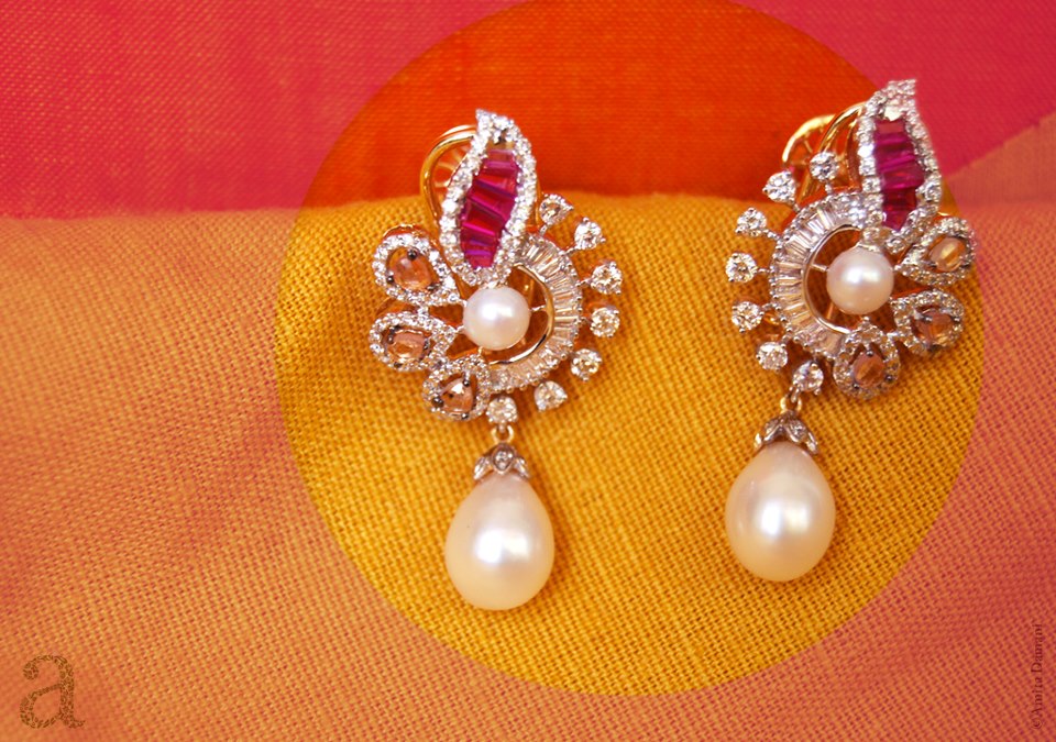 Exclusive Designs Of Earrings By Amita Damani Who Is Making Miracles Exclusive Designs Of Earrings By Amita Damani Who Is Making Miracles With Rubies Emeralds Shires Pearls And Diamonds