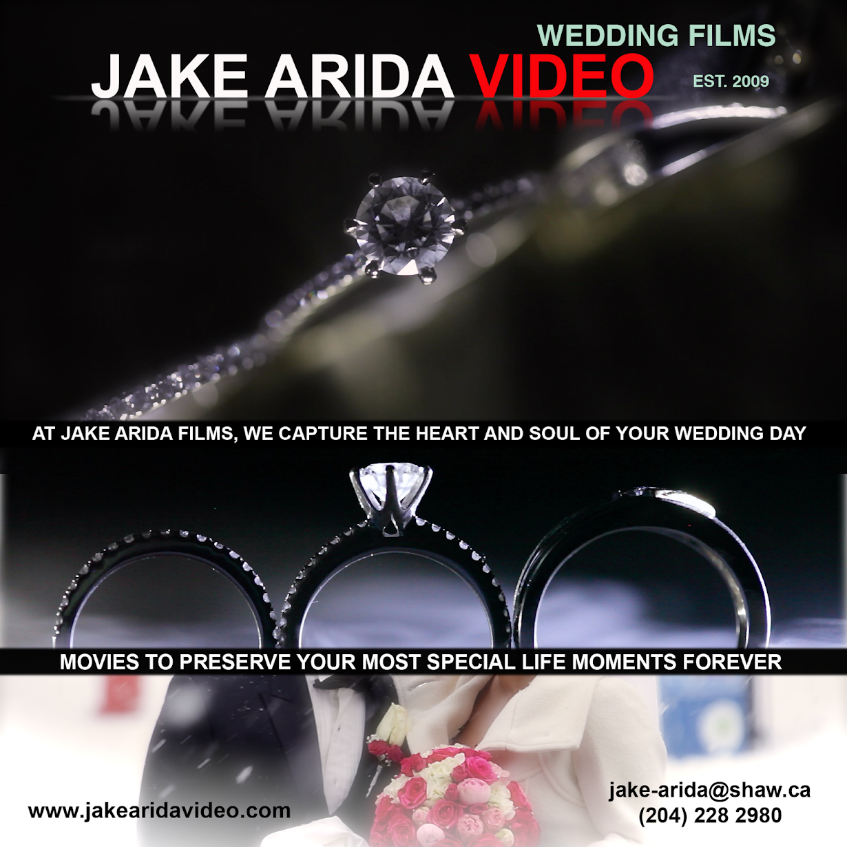 JAKE ARIDA  Winnipeg Wedding Videographer - Your Life Milestones Captured 