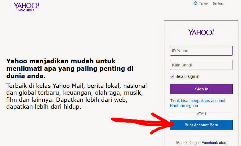 Nove Hasanah Cara Membuat Email Di Yahoo
