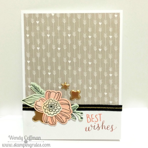 Stamping Rules! Day 317 Charlotte Your Way Kit Card
