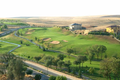 Vista aérea campo de golf Villamayor