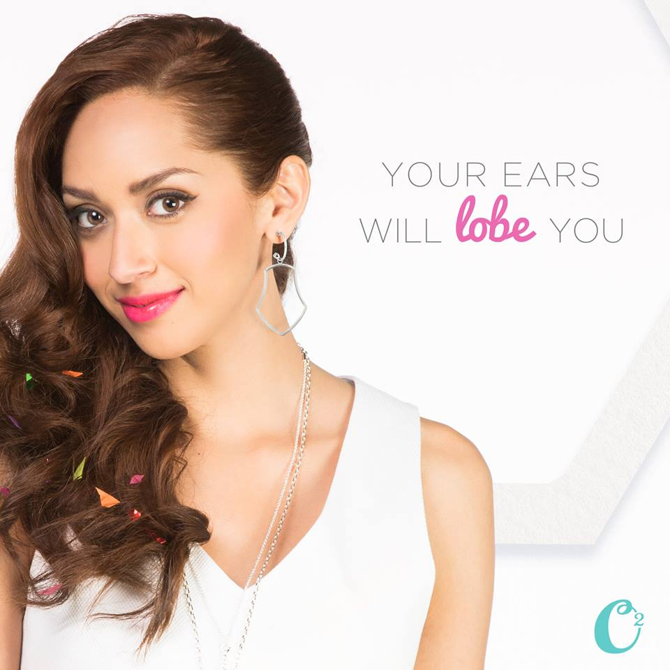 The Origami Owl Beata Earring Drops from StoriedCharms.com
