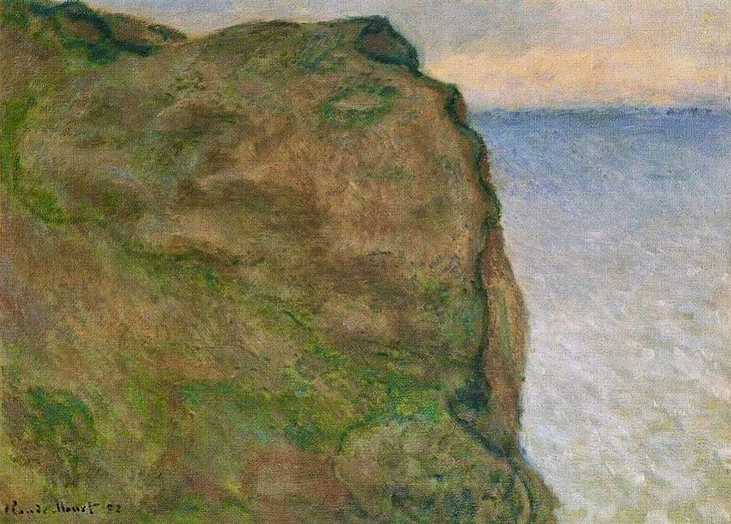 Falaise du Petit Ailly à Varengeville (1882) Falaise du Petit Ailly à Varengeville (1882)