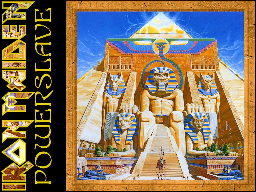 powerslave wallpaper