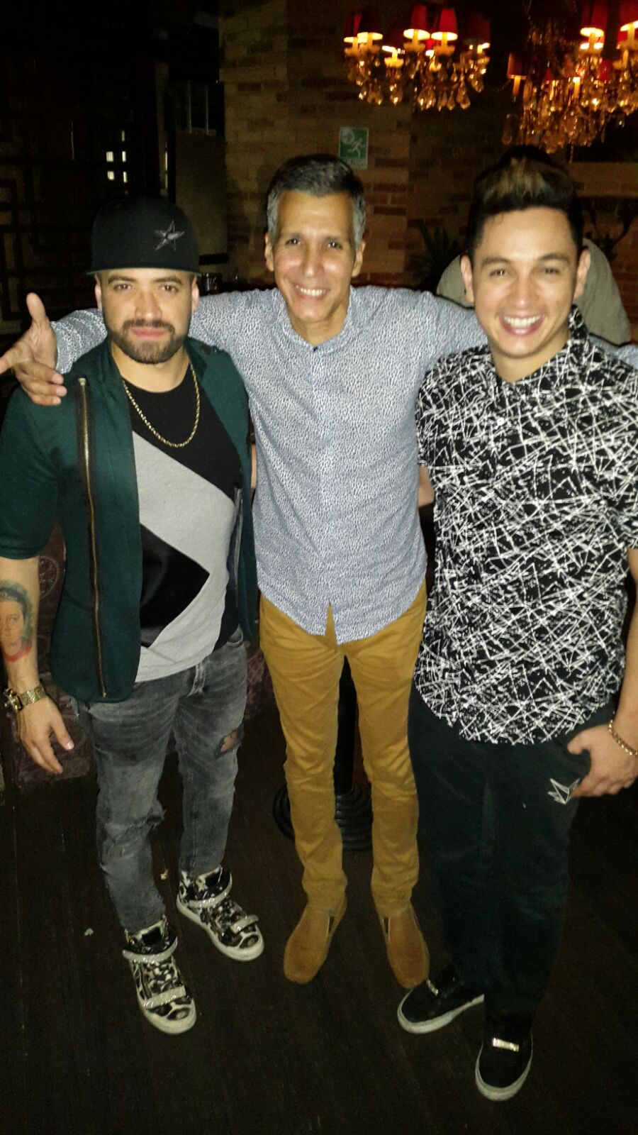 NACHO, VICTOR DRIJA Y JOHN HERR