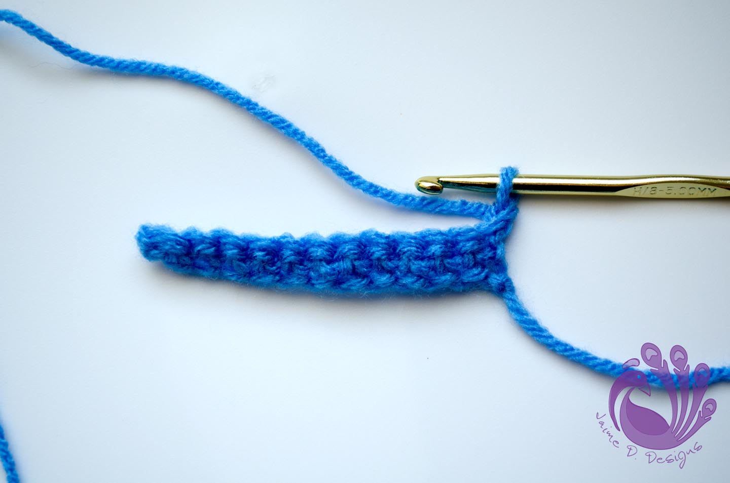 Jaime D. Designs Crochet 101 How to check Gauge