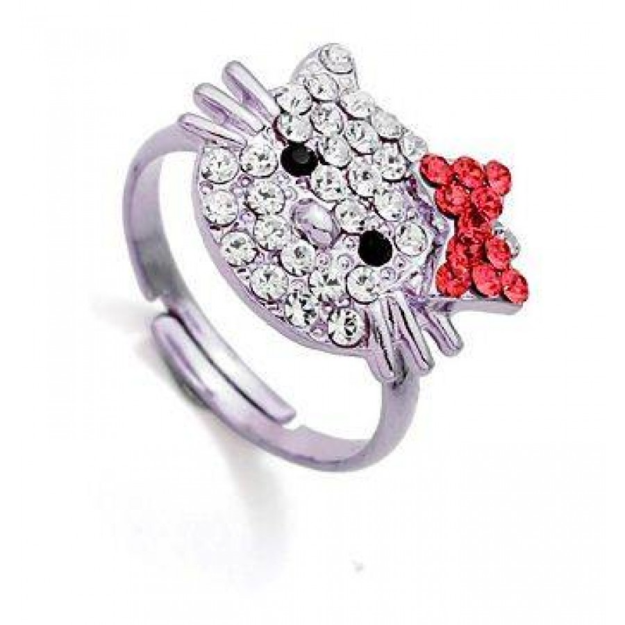 along with kittys ribbons and also lace and bow determined within of 20 karat jewelry a variety of this particular hello cat marriage band are created - Hello Kitty Wedding Ring along with kittys ribbons and also lace and bow determined within of 20 karat jewelry a variety of this particular hello cat marriage band are created - Hello Kitty Wedding Ring
