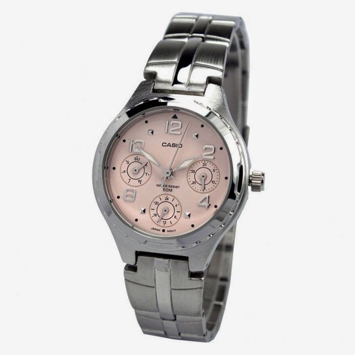 Casio Ladies Watch LTP2064A4AVDF Silver