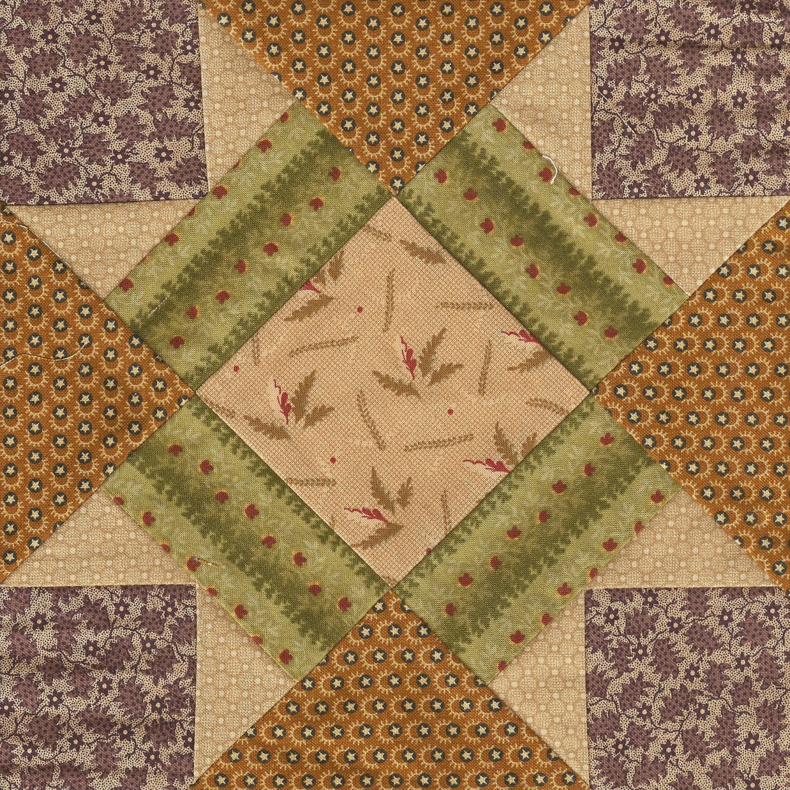 M.S. Dolittle Quilter: Grandmothers' Choice BOW by Barbara Brackman