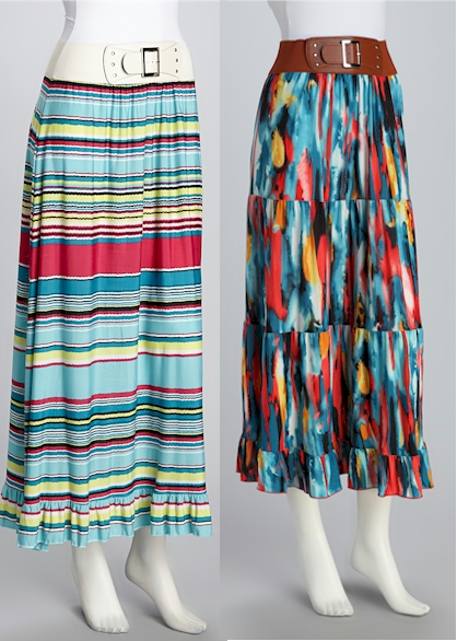 zulily long skirts
