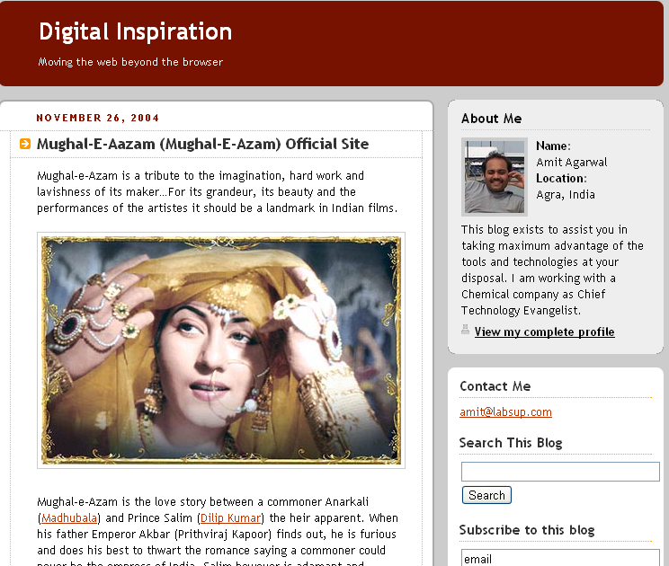 Labnol.org Old Web Design