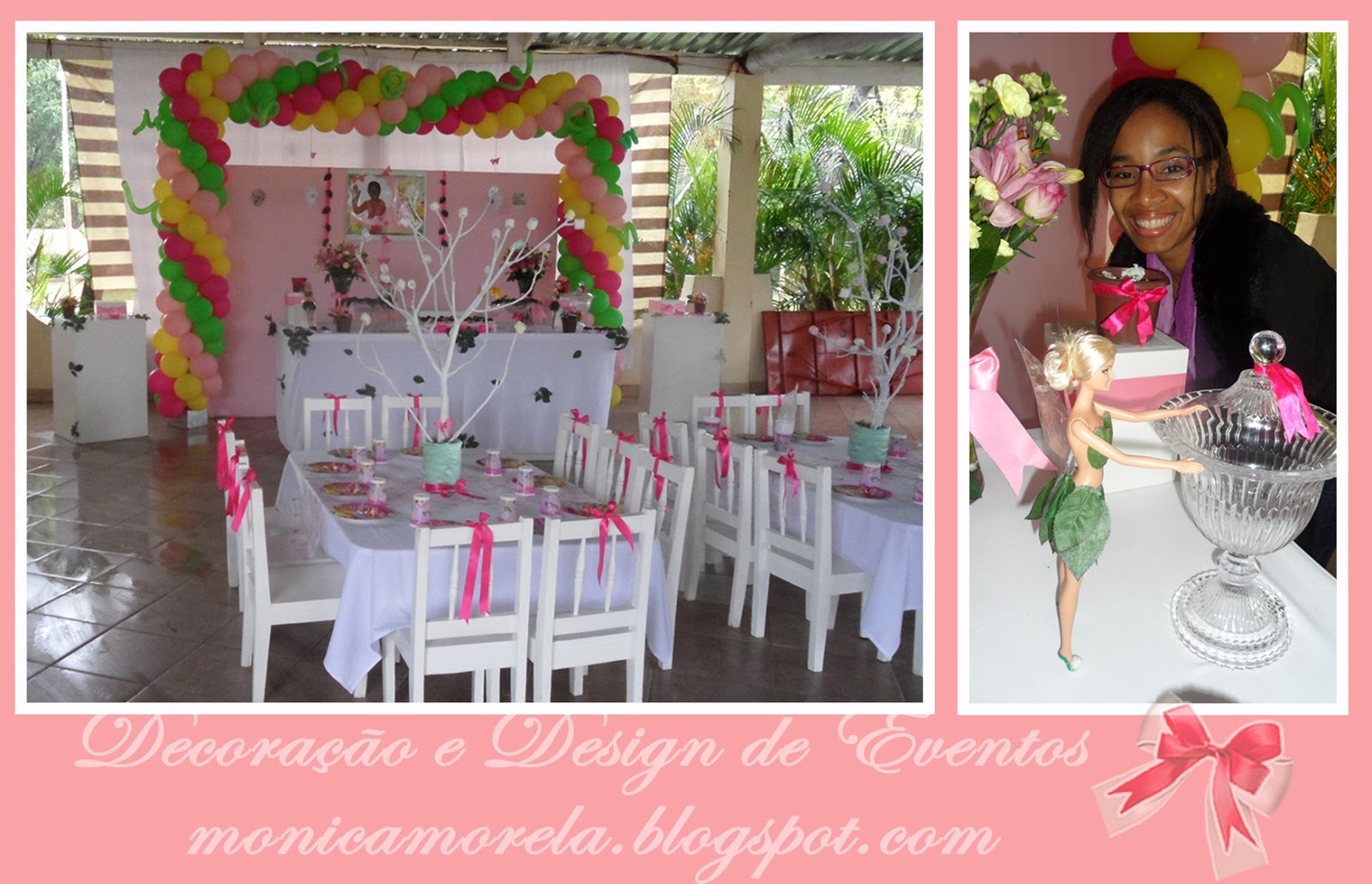 Decoração e Design de Eventos Sininho nos 5 Aninhos da Liane Decoração e Design de Eventos Sininho nos 5 Aninhos da Liane